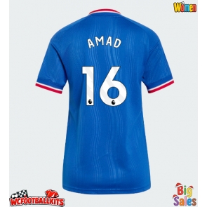 Manchester United Amad Diallo #16 Replica Away Stadium Shirt for Women 2026-27 Short Sleeve